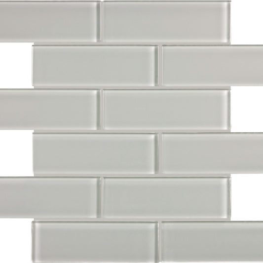 Debut in Dew Brick Glass Tile