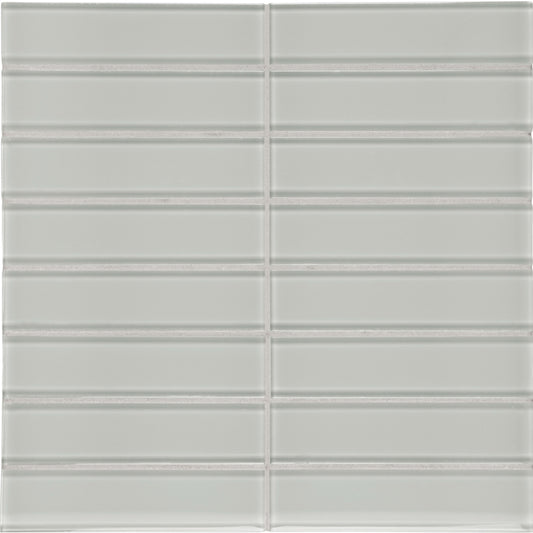 Debut in Dew Stacked Mosaic Glass Tile