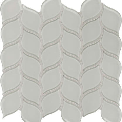 Debut in Dew Petal Glass Tile