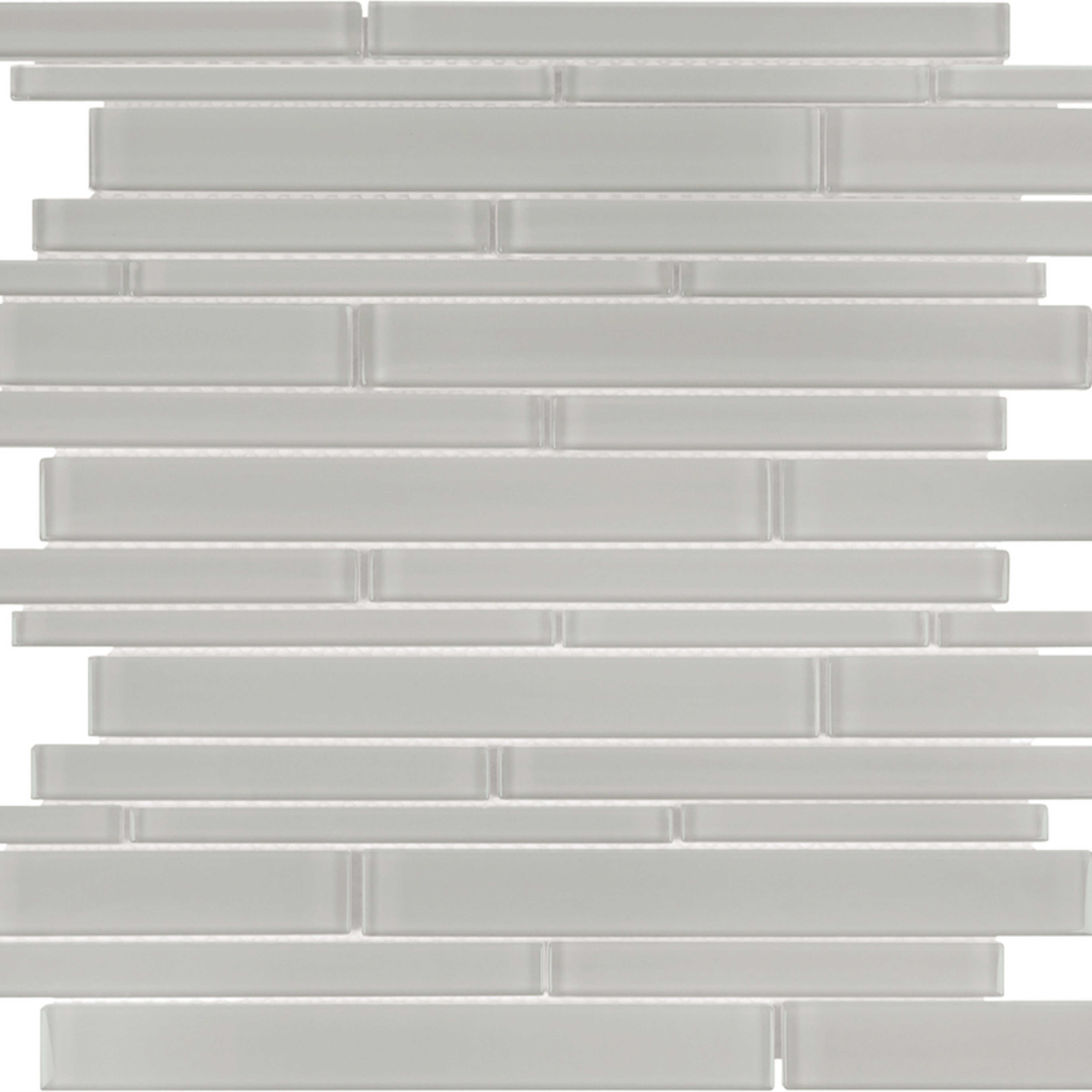 Debut in Dew Random Strip Glass Tile
