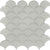 Debut in Dew Scallop Glass Tile