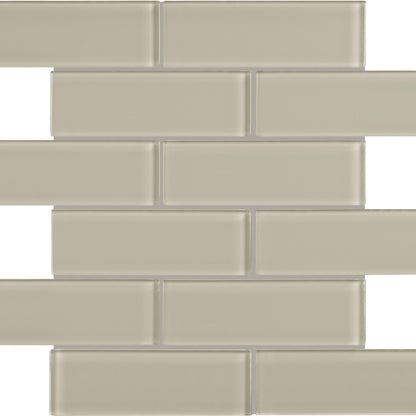 Debut in Foundation Brick Glass Tile