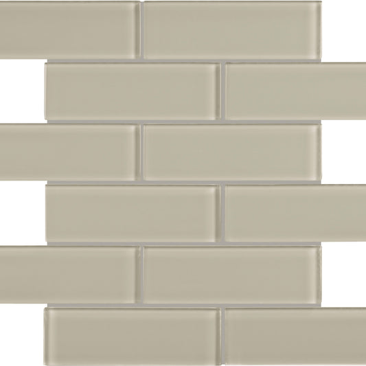 Debut in Foundation Brick Glass Tile