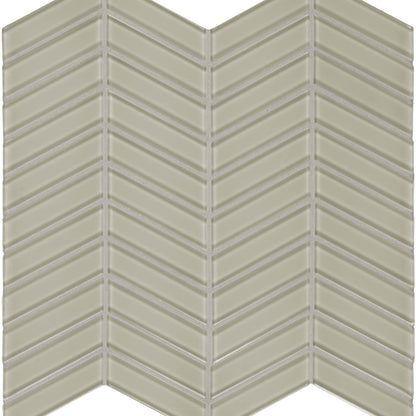 Debut in Foundation Chevron Glass Tile