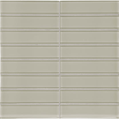 Debut in Foundation Stacked Mosaic Glass Tile