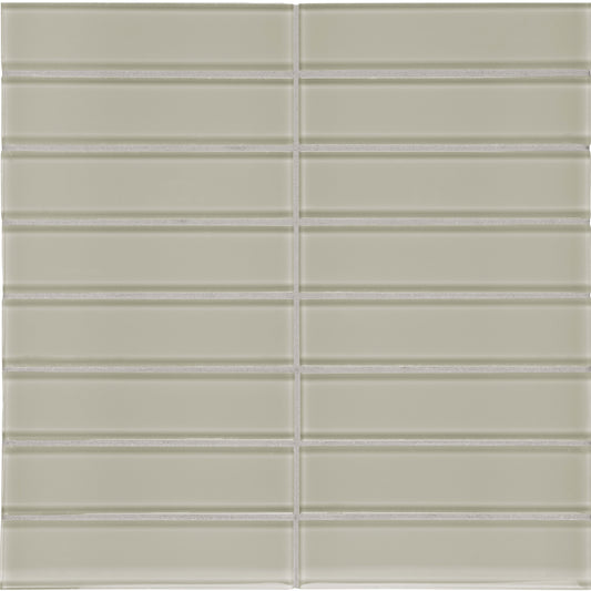 Debut in Foundation Stacked Mosaic Glass Tile