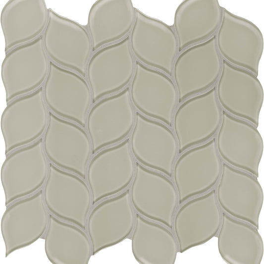 Debut in Foundation Petal Glass Tile