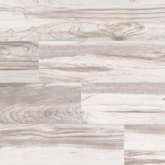 Carolina Timber II in White 6x36 Tile