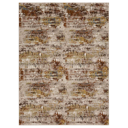 Caliente Rust in Rust 5'3"x7'10" Area Rugs