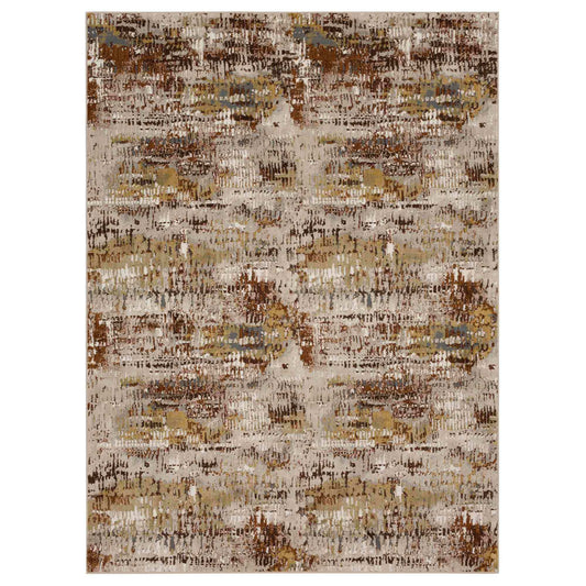 Caliente Rust in Rust 5'3"x7'10" Area Rugs