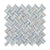 Captiva in Sky/Natural _ Basketweave Tile