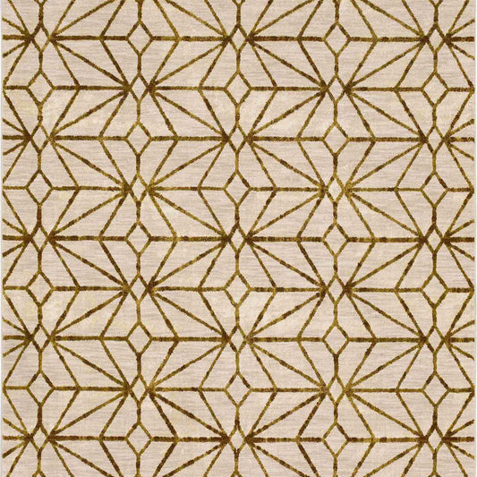 Celeste Brushed Gold in Brushed Gold 8'X11' Area Rugs