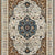 Chronos Rust in Rust Area Rugs