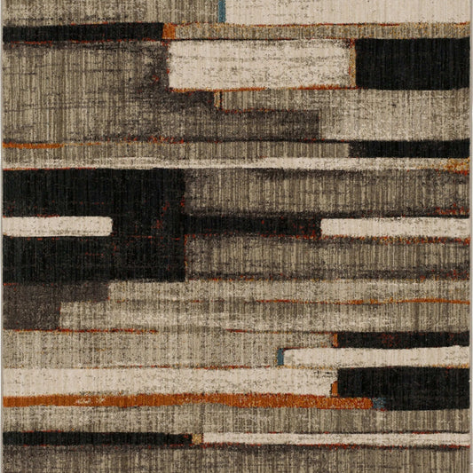 Compose Charcoal in Charcoal Area Rugs