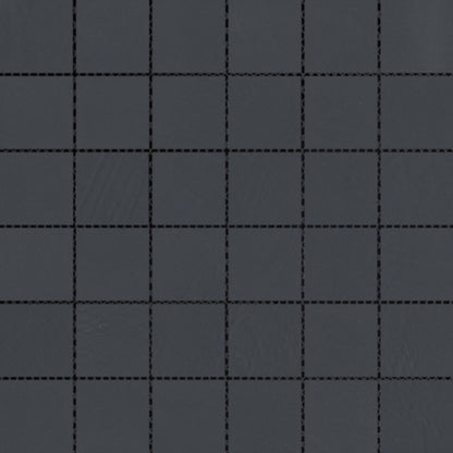 Council in Black 2" X 2" Mosaic Mesh Matte Tile