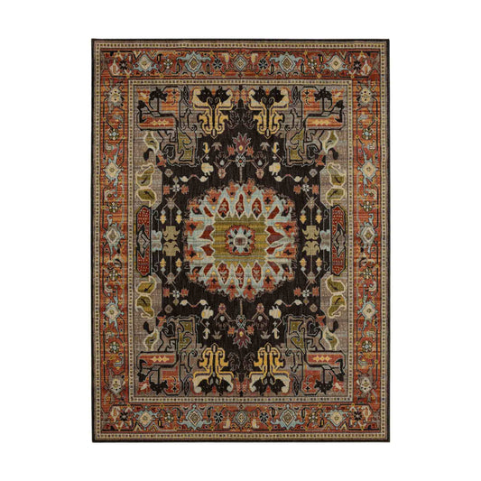 Covetous Charcoal in Charcoal 8'X11' Area Rugs