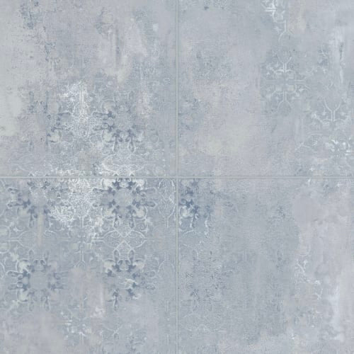 Alterna Lost Empire in Nocturnal Blue 16" X 16"