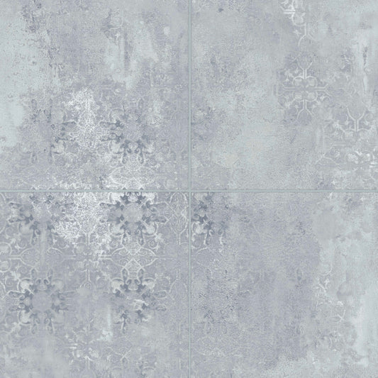 Alterna Lost Empire in Spiritual Grey 16" X 16" Luxury Vinyl