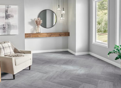 Alterna Grain Directions in Earth-Flax 12" X 24"