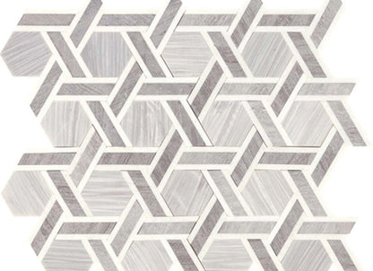 Fonte in Nautical Grey Blend Rotating Hexagon