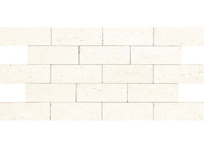Limestone Collection in Blavet Blanc 3x6 Textured