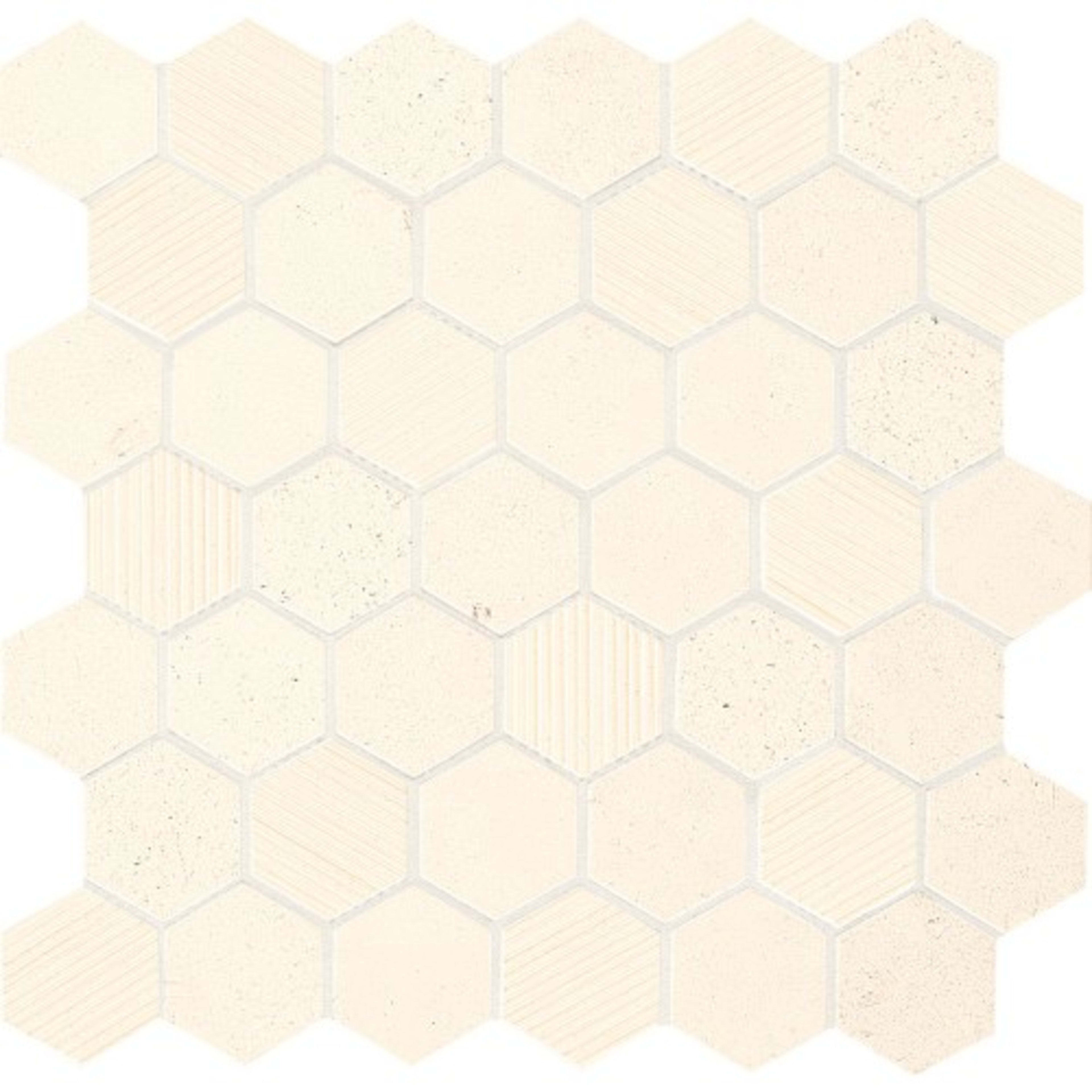 Limestone Collection in Blavet Blanc Hexagon Natural Stone