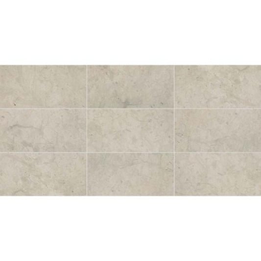Limestone Collection in Volcanic Gray 12x12 Polished Natural Stone