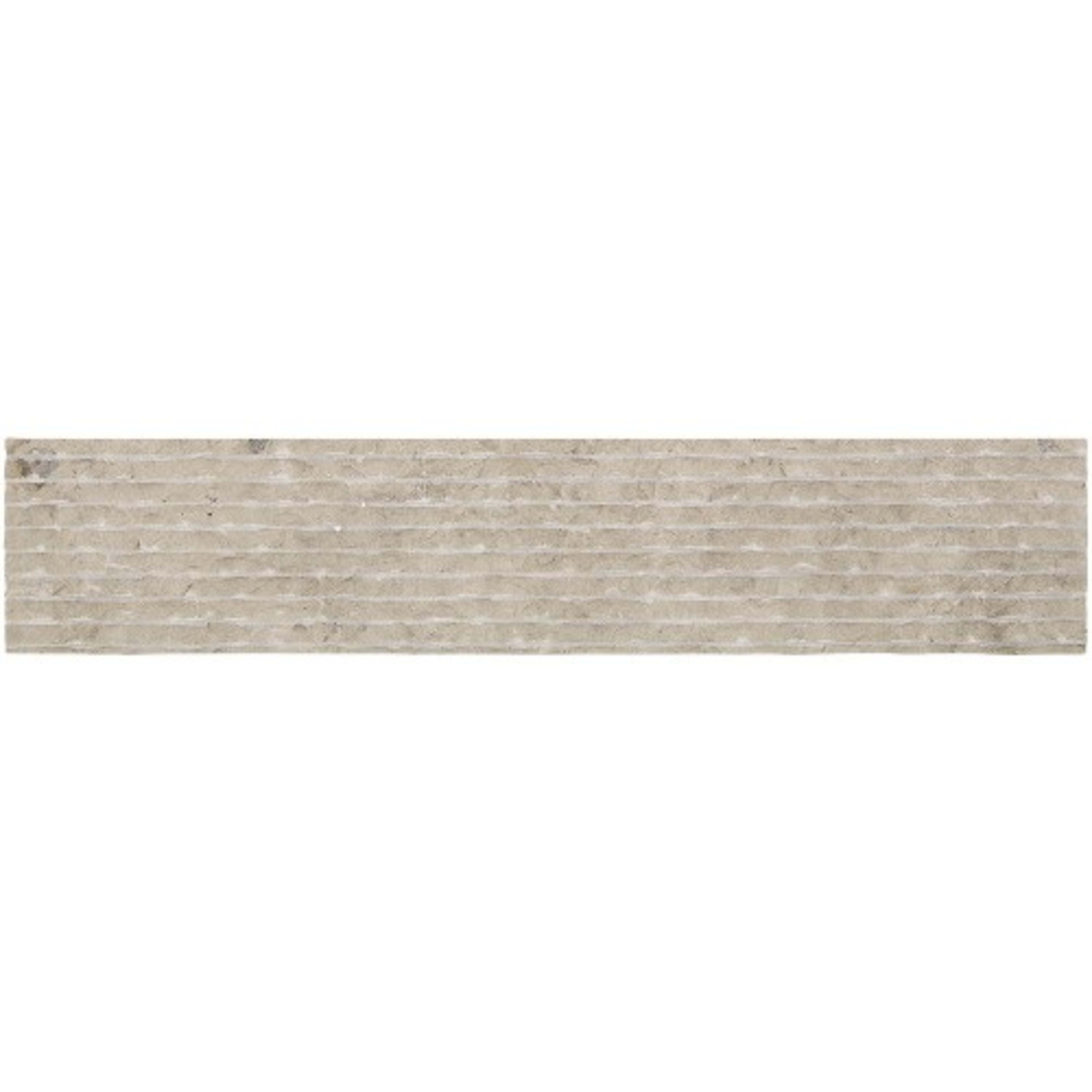 Limestone Collection in Volcanic Gray 4x20 Textured Natural Stone