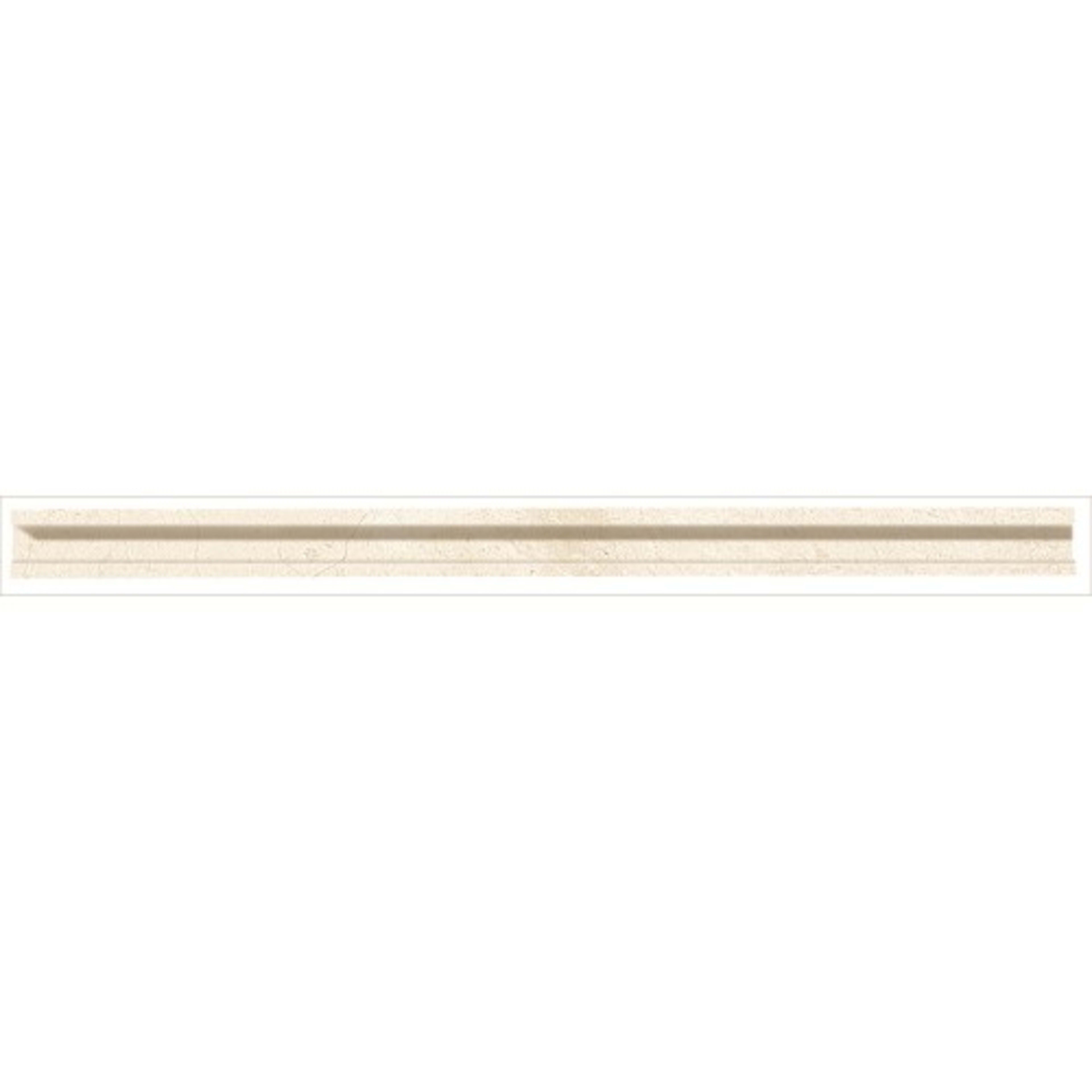 Marble Collection in Latte Decorative Honed .75x12 Natural Stone