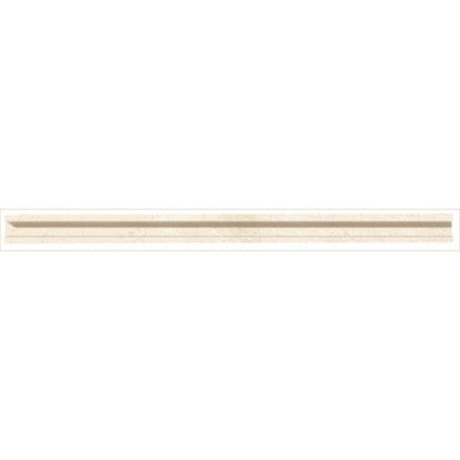 Marble Collection in Latte Decorative Honed .75x12 Natural Stone