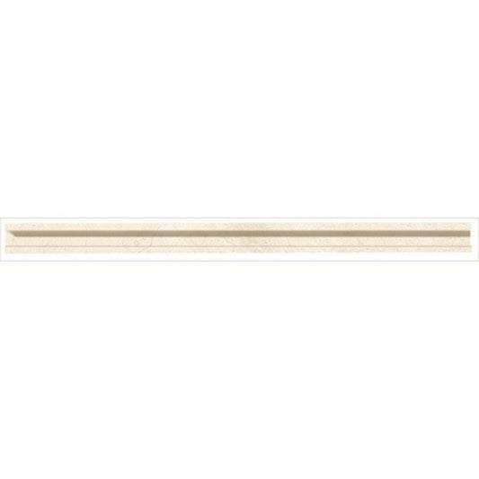 Marble Collection in Latte Decorative Honed .75x12 Natural Stone