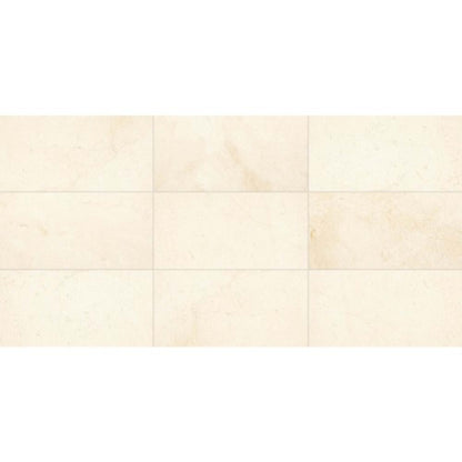 Marble Collection in Latte 12x12 Polished Natural Stone
