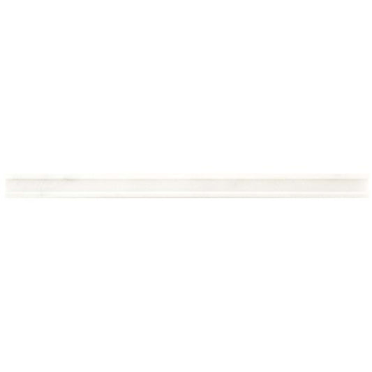 Marble Collection in Empyrean Ice Decorative .75x12 Polished Natural Stone