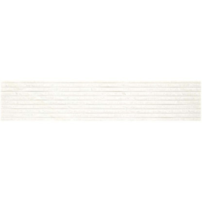 Marble Collection in Empyrean Ice 8x36 Polished Natural Stone