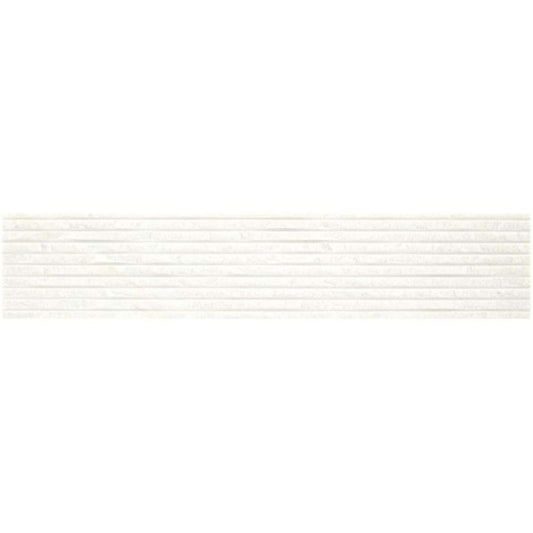 Marble Collection in Empyrean Ice 8x36 Polished Natural Stone
