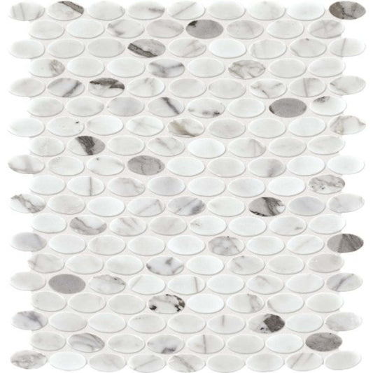 Marble Collection in Venetian Calacatta Oval Natural Stone