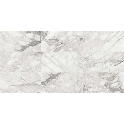Marble Collection in Venetian Calacatta 12x12 Polished Natural Stone