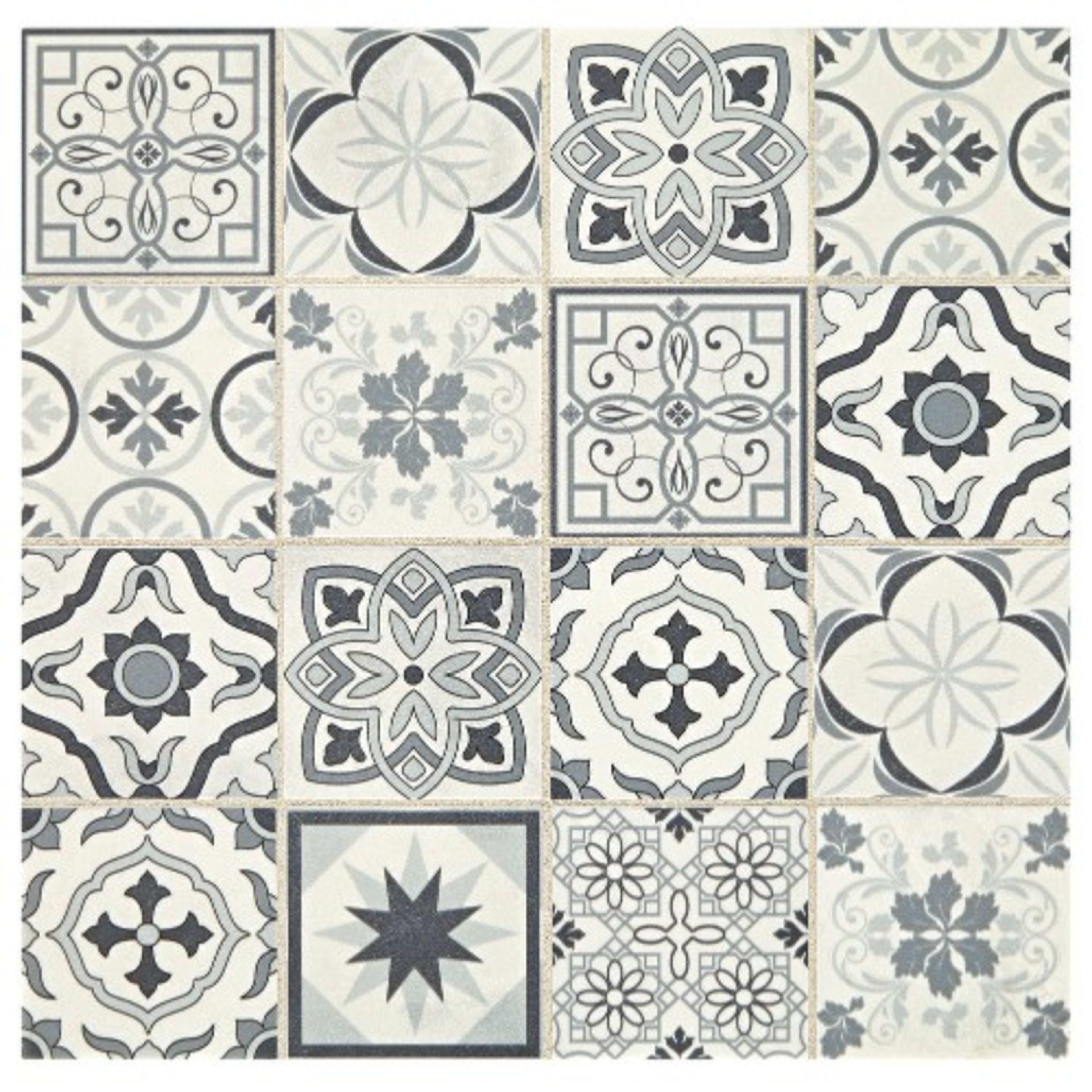 Sublimity in Power Sequence Encaustic Natural Stone