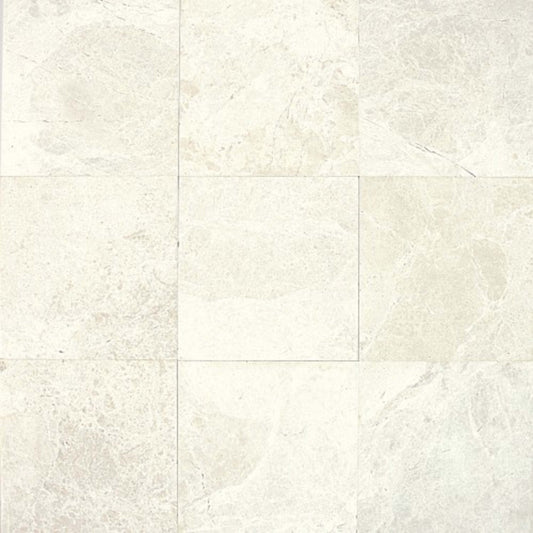 Marble Collection in White Cliffs 12x24 Polished Natural Stone