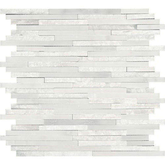 Marble Collection in First Snow Elegance 11 X12 Random Natural Stone