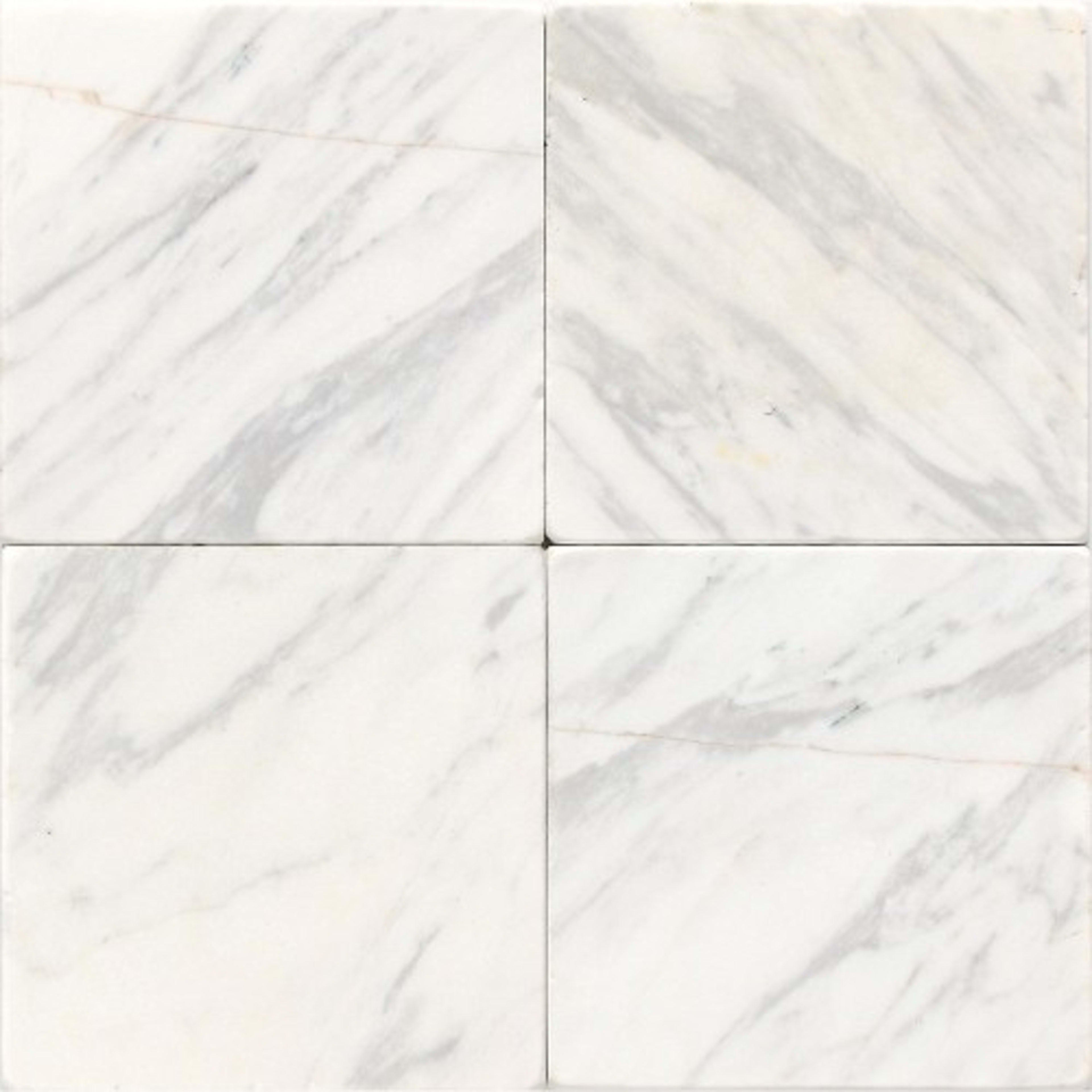 Marble Collection in Contempo White 12x12 Polished Natural Stone