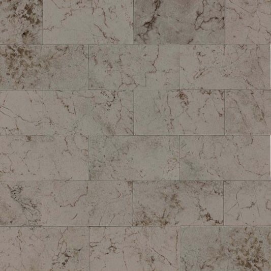 Marble Collection in Silver Screen 3x6 Honed Natural Stone