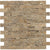 Travertine Collection in Noce Brick Joint Natural Stone