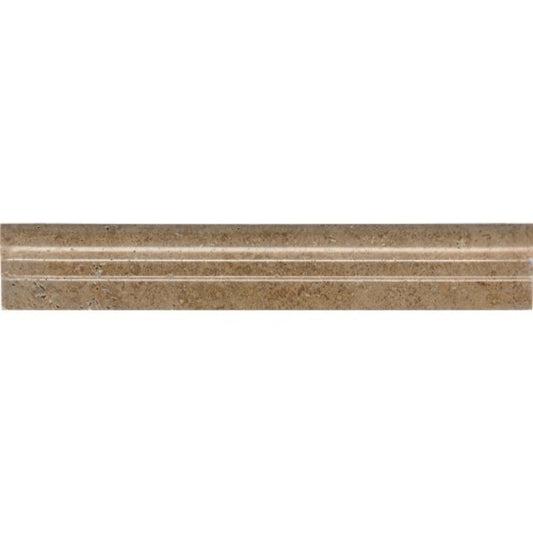 Travertine Collection in Noce Decorative 2x12 Natural Stone