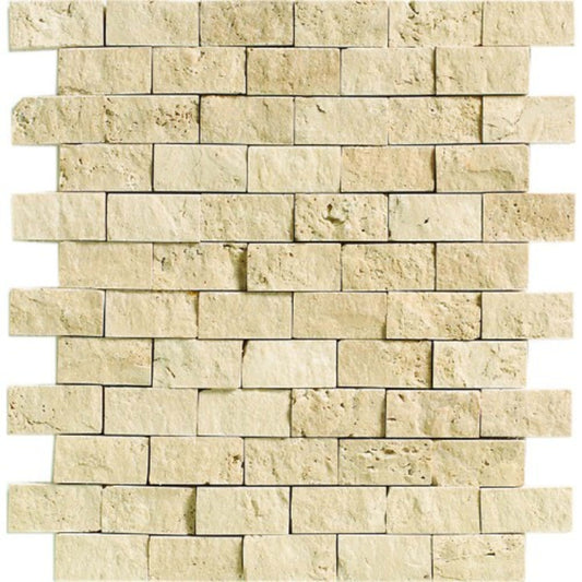 Travertine Collection in Torreon Brick Joint Natural Stone