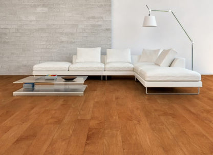 Design+ Collection - Smooth Hard Maple Engineered 3/4 in Amaretto 8.125