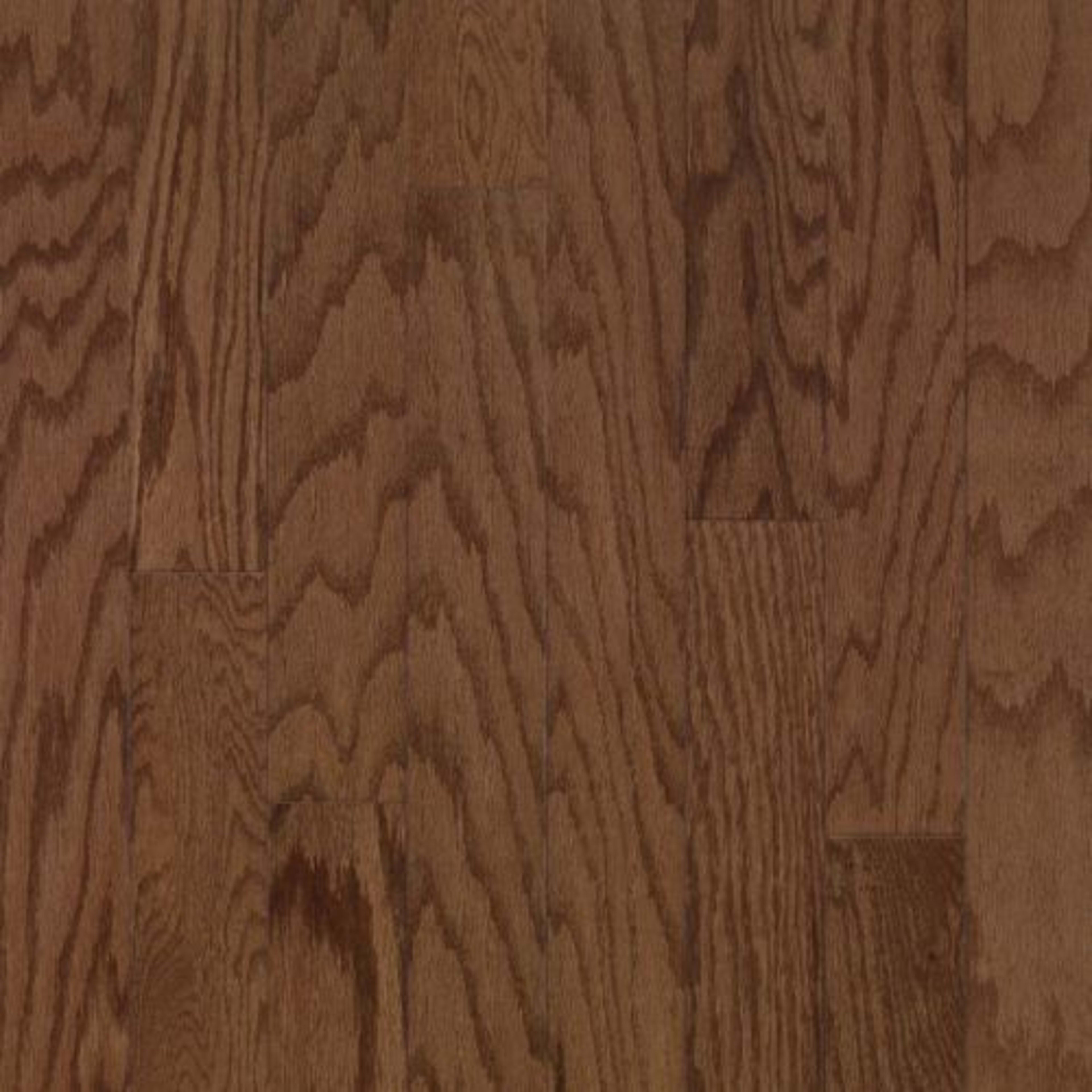 Turlington Lock&Fold Northern Red Oak Engineered in Saddle 5" Hardwood