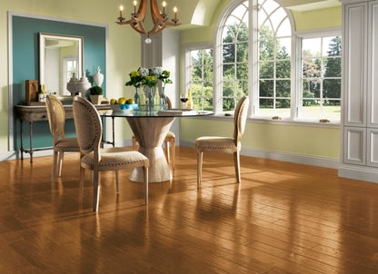 American Scrape Hickory Engineered in Amber Grain