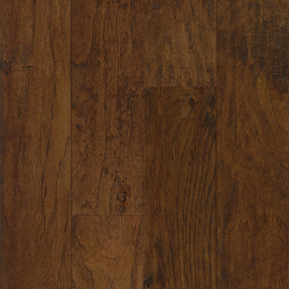 American Scrape Hickory Engineered in Wilderness Brown Hardwood