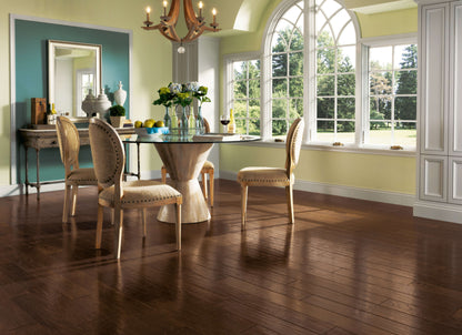 American Scrape Hickory Engineered in Wilderness Brown